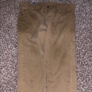 Khaki Levi Work Jeans